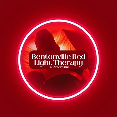 Chiropractic Bentonville AR Red Light Logo