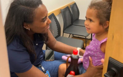 Sydney struggled as a toddler…